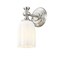 Z-Lite Orion 1 Light Wall Sconce, 4.75in. W x 5.25in. L, Brushed Nickel 1102-1S-BN - alternate 2